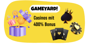 Casinos mit 400% Bonus