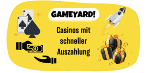 Casinos mit schneller Auszahlung