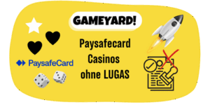 Paysafecard Casinos ohne LUGAS