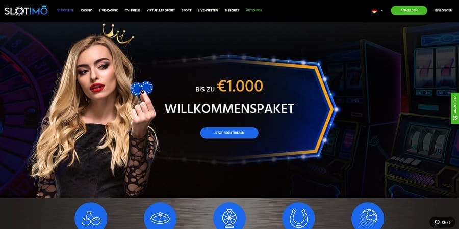 Slotimo Casino Bonus Code