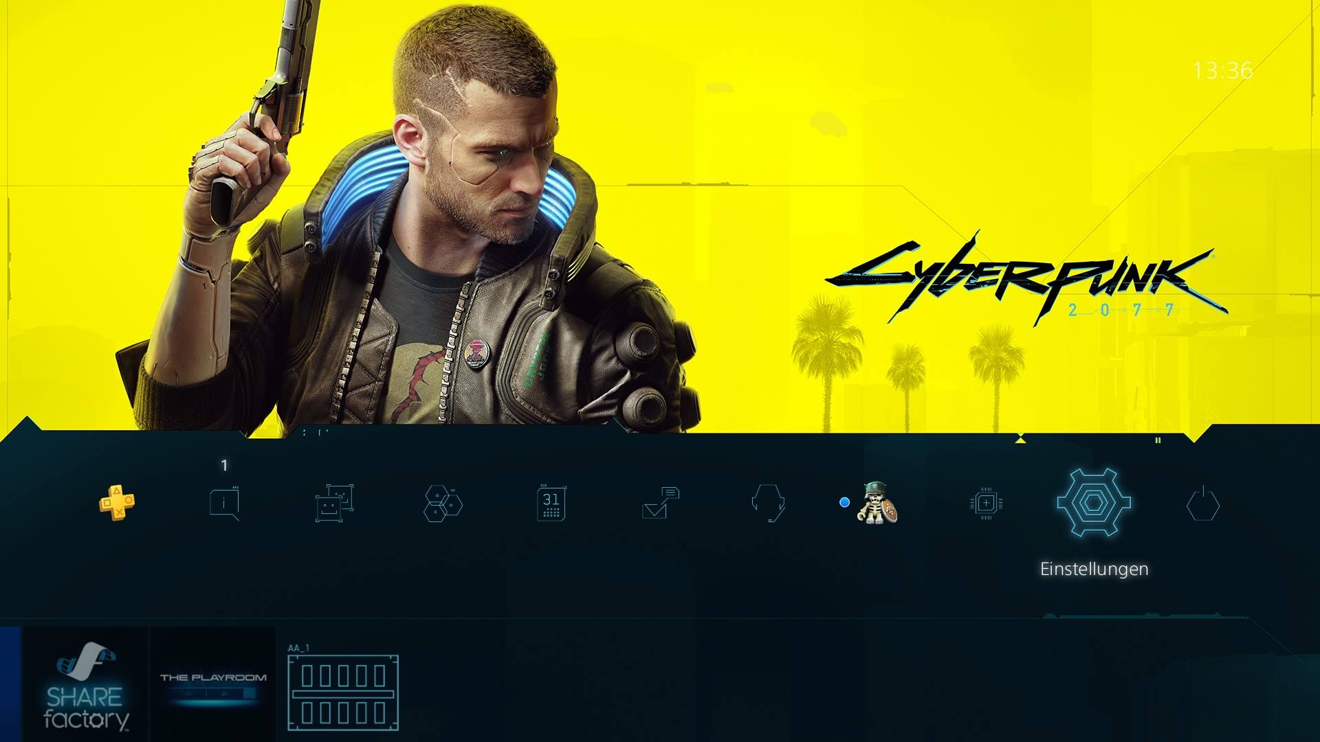 Cyberpunk 2077 PS4 Theme