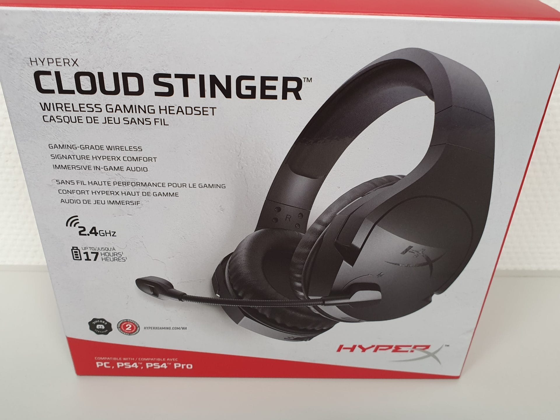 HyperX Cloud Stinger Verpackung vorne