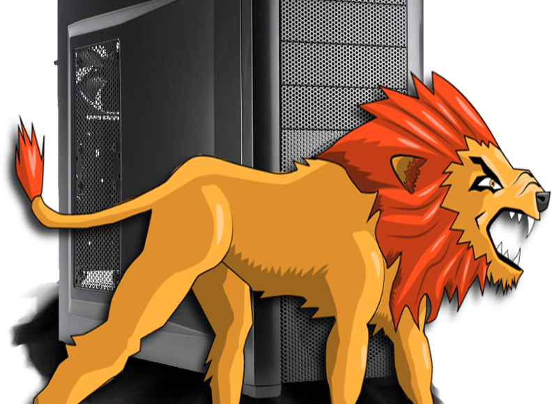 Löwe: Gaming PC bis 800 Euro