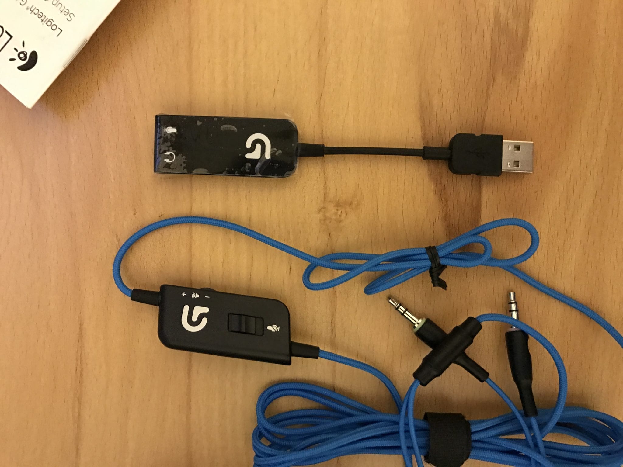 Logitech G430 Zubehör (+ Adapter)